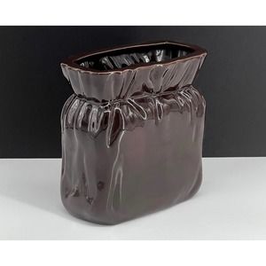 Brown Bag Ceramic Vase by Antonio Franchini